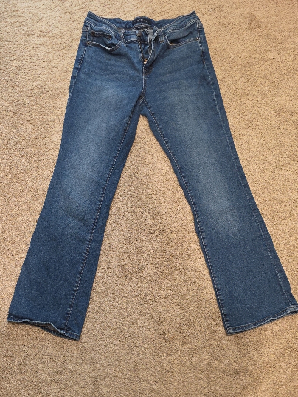 Aeropostale Medium Blue Bootcut Jeans